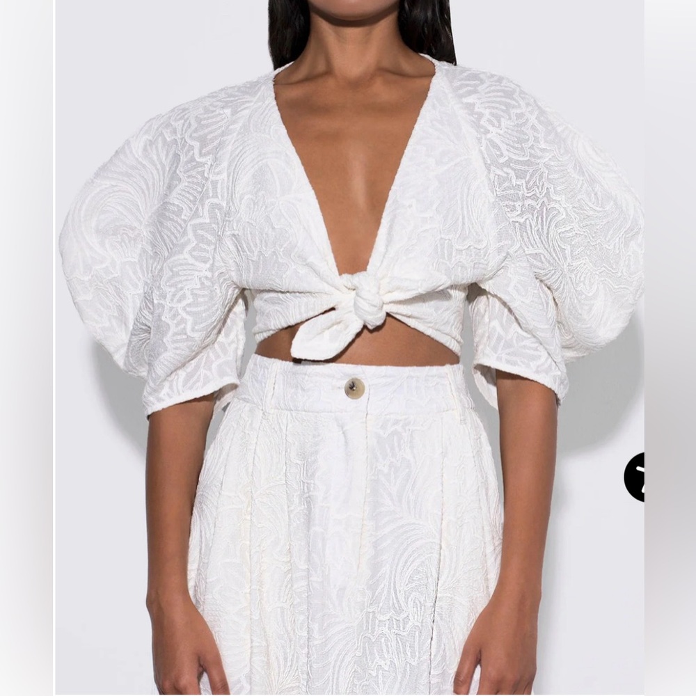 Mara Hoffman Navya white top size 2x